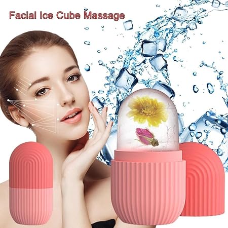 Facial Roller Combo Pack – Jade Roller, Ice Roller & Derma Roller | 3-in-1 Skincare Massage Set