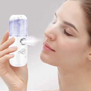 Nano Facial Mist Sprayer – 30ml USB Rechargeable Handy Humidifier for Deep Moisturizing & Skin Hydration (Random Color)