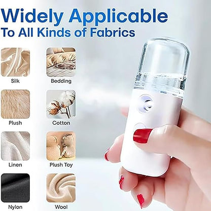 Nano Facial Mist Sprayer – 30ml USB Rechargeable Handy Humidifier for Deep Moisturizing & Skin Hydration (Random Color)