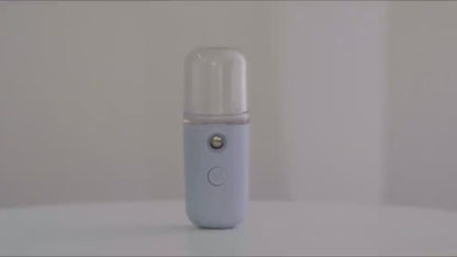 Nano Facial Mist Sprayer – 30ml USB Rechargeable Handy Humidifier for Deep Moisturizing & Skin Hydration (Random Color)