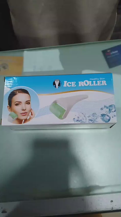 Marzahar Ice Roller – Face & Eye Puffiness Relief | Cool Gel Massager for Skin Tightening & Wrinkle Reduction (Random Color)