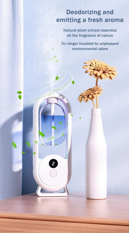 Rechargeable 5-Mode Aromatic Diffuser – 50ml Essential Oil Air Freshener for Home, Bedroom & Bathroom